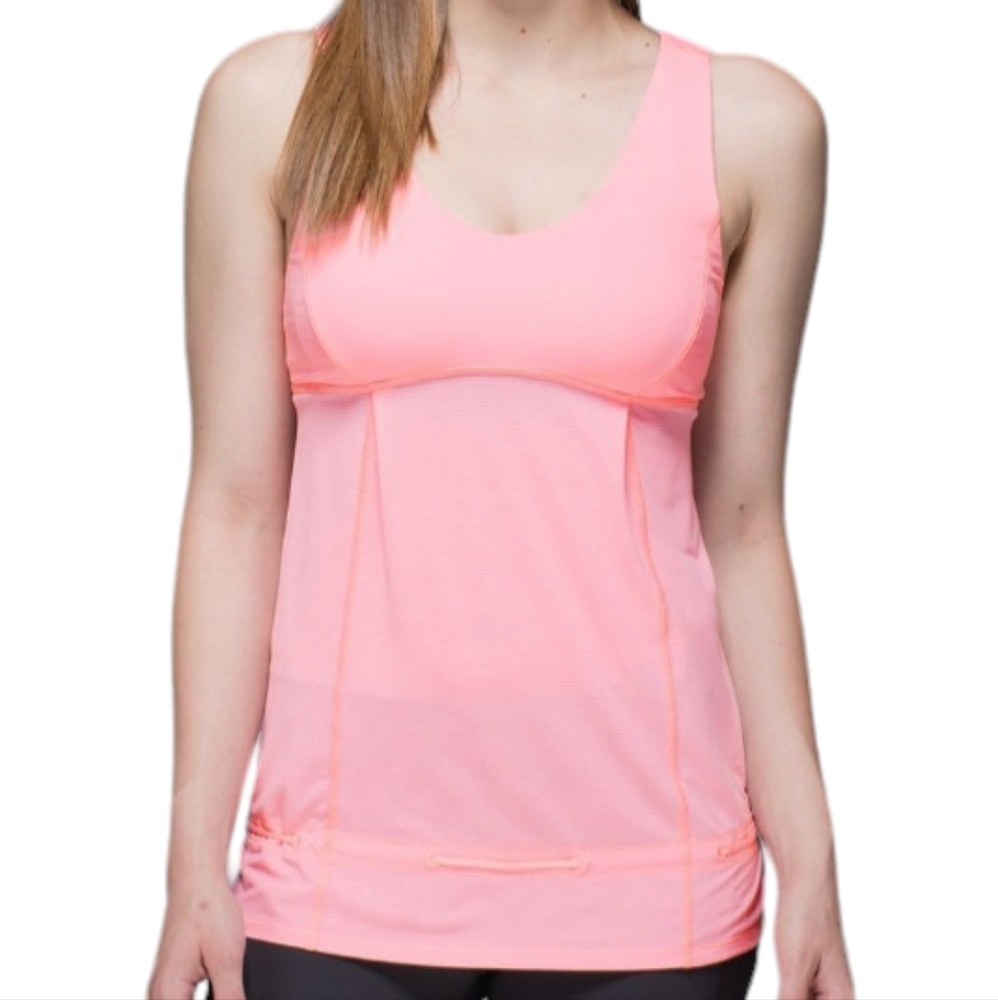 Lululemon Womens Hustleβ and Bustle Tank Top Size 4 - Picture 3 of 16
